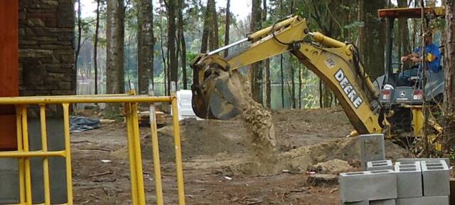 florida log cabin septic system intallation