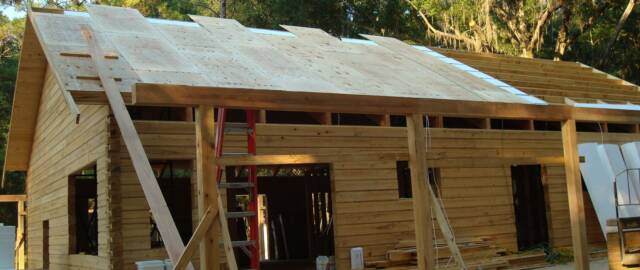 florida log home building