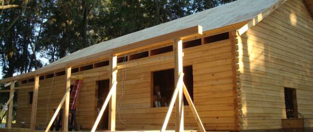 cypress porch post set