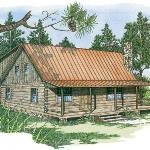 Chattahoochee Log home by Log Home Guys of Lake City, Fl. 32055, 866-306-1697

First Floor 1008 Sq. Ft.
Second Floor 761 Sq. Ft.
Total Heated Space 1769 Square Feet
Covered Porch 288 Sq. Ft.