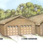 Suwannee Log Homes Garages by Log Home Guys of Lake City, Fl. 32055, 866-306-1697