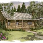 Santa Fe Log Cabin Home by Log Home Guys of Lake City, Fl. 32055, 866-306-1697

First Floor 1344 Sq. Ft.
Total Heated Space 1344 Square Feet
Open Deck 216 Sq. Ft.
Covered Porch 384 Sq. Ft.