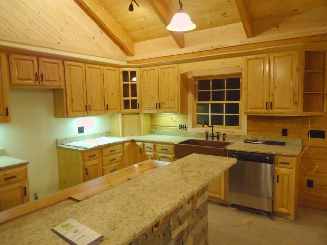 cypress cabin kitchen