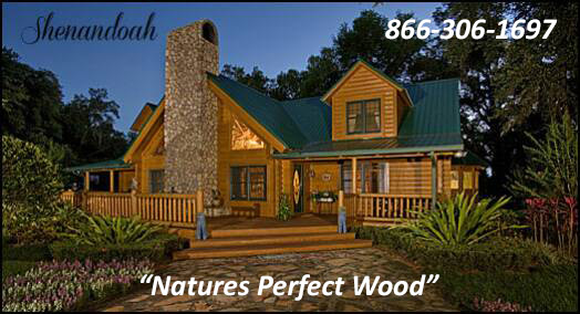 Florida Cypress Log Home by Log Home Guys