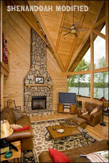 Log Home Guys Modified Shenandoah Greatroom